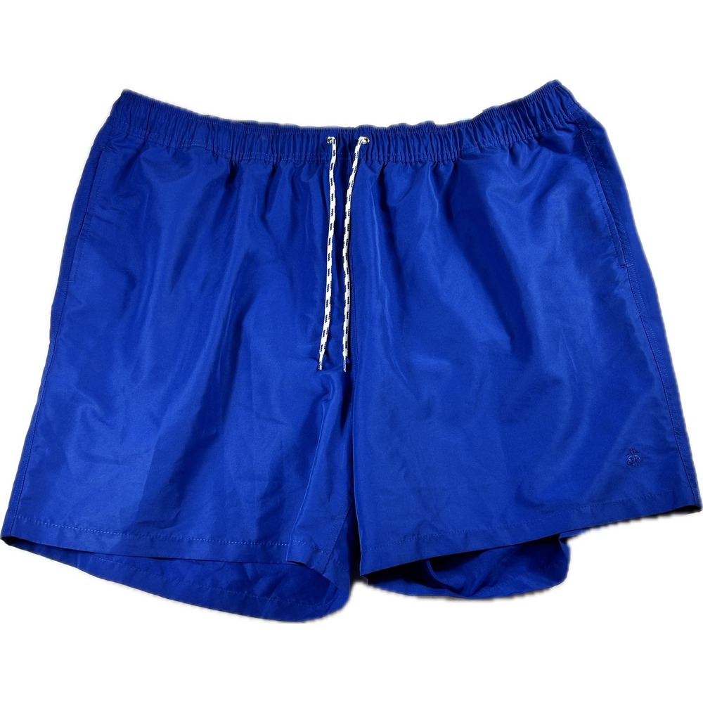 Brooks Brothers Mens Royal Blue Swim Trunks XXL Mesh Lined Board Shorts 1000628